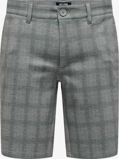 Only & Sons Pants 'Mark' in Grey / Emerald, Item view