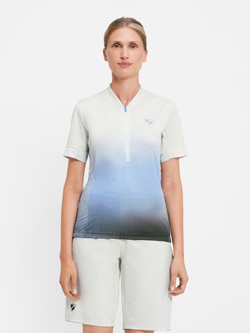 ZIENER Performance Shirt 'Nelenia' in Blue: front