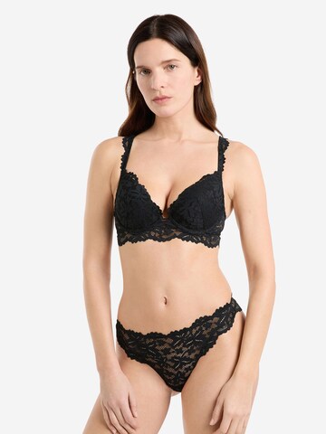 Push-up Reggiseno 'Legende' di ETAM in nero: frontale