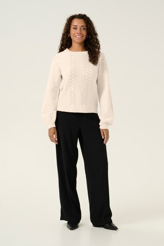 Cream Pullover 'Holiday' in Beige