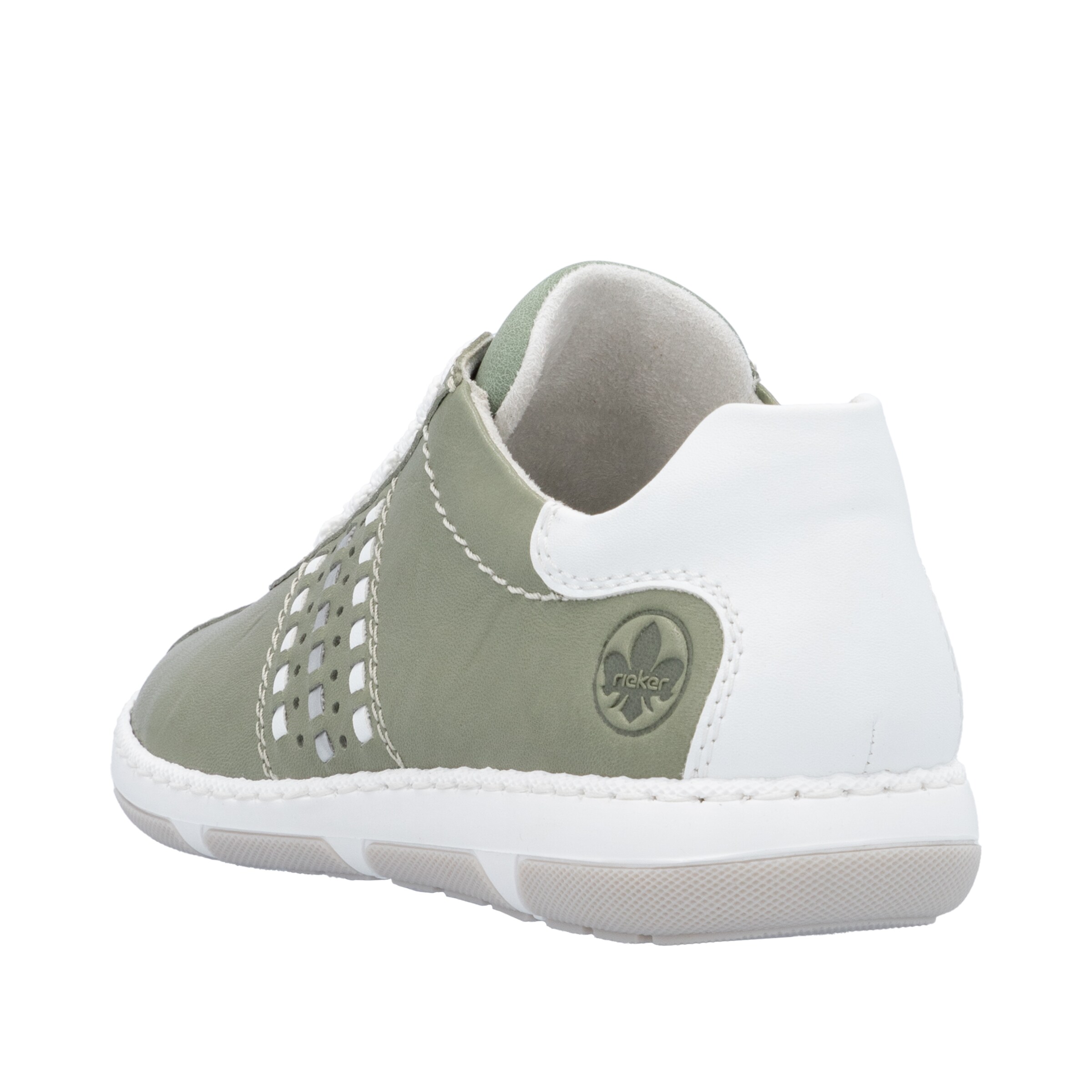 Sneaker bassa di Rieker in verde