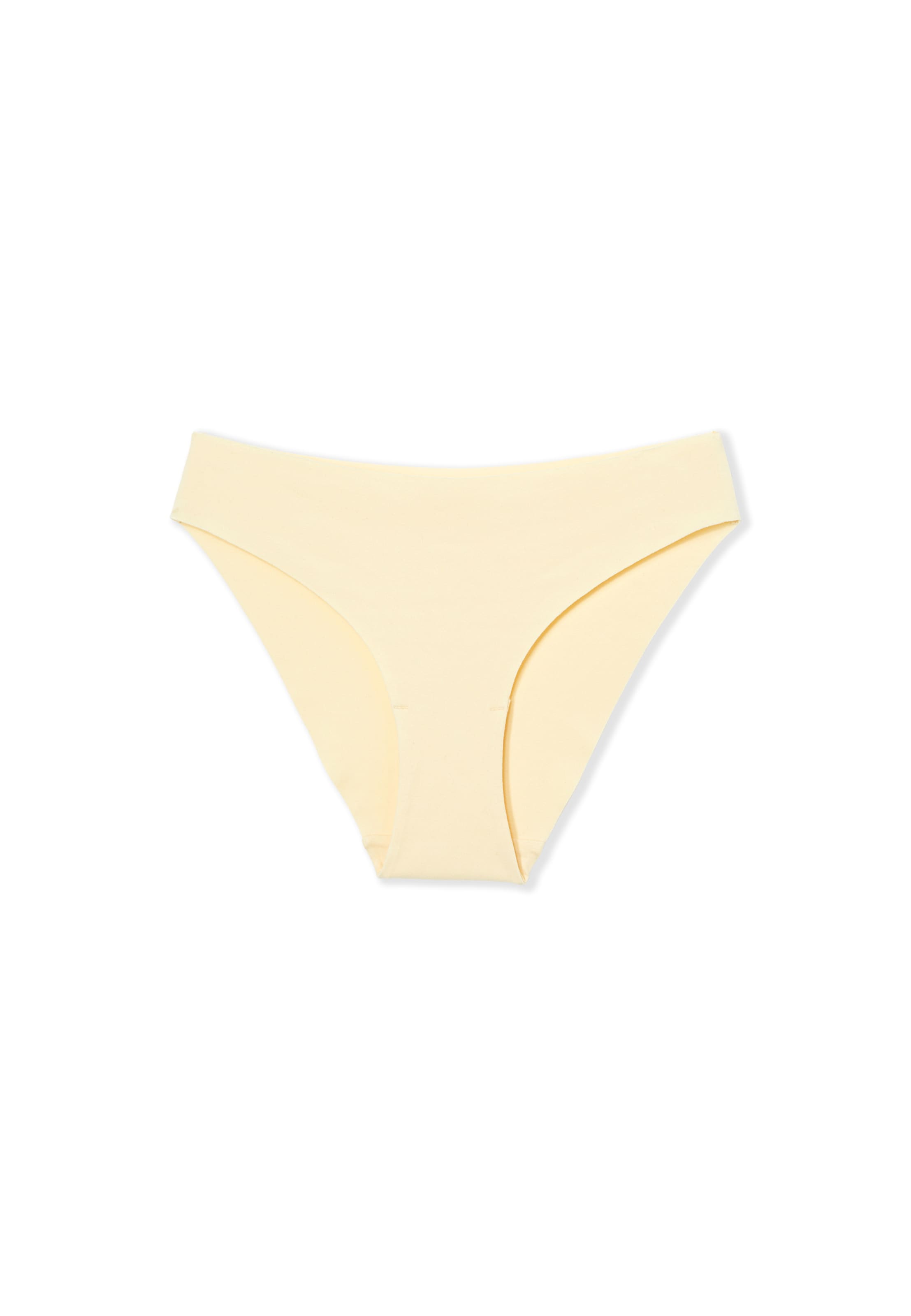 Slip 'Invisible' ETAM en jaune : devant
