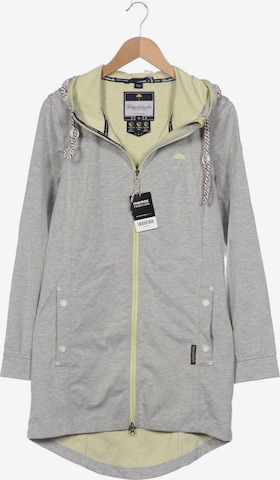 Schmuddelwedda Mantel M in Grau: Vorderseite