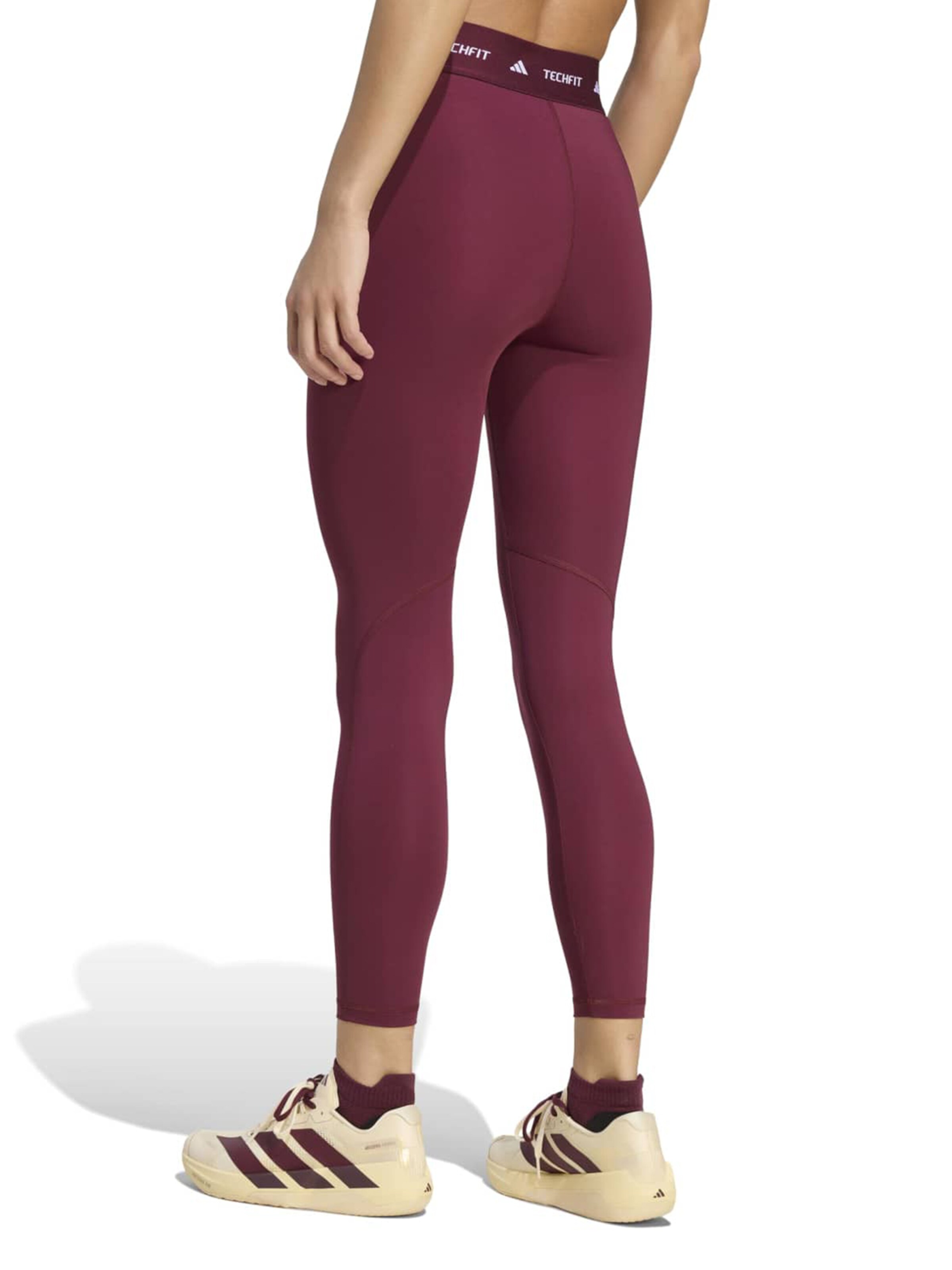 ADIDAS PERFORMANCE Skinny Spodnie sportowe w kolorze brązowy