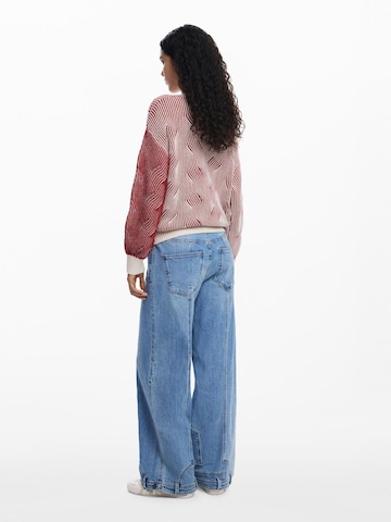 Desigual Pulóver - piros
