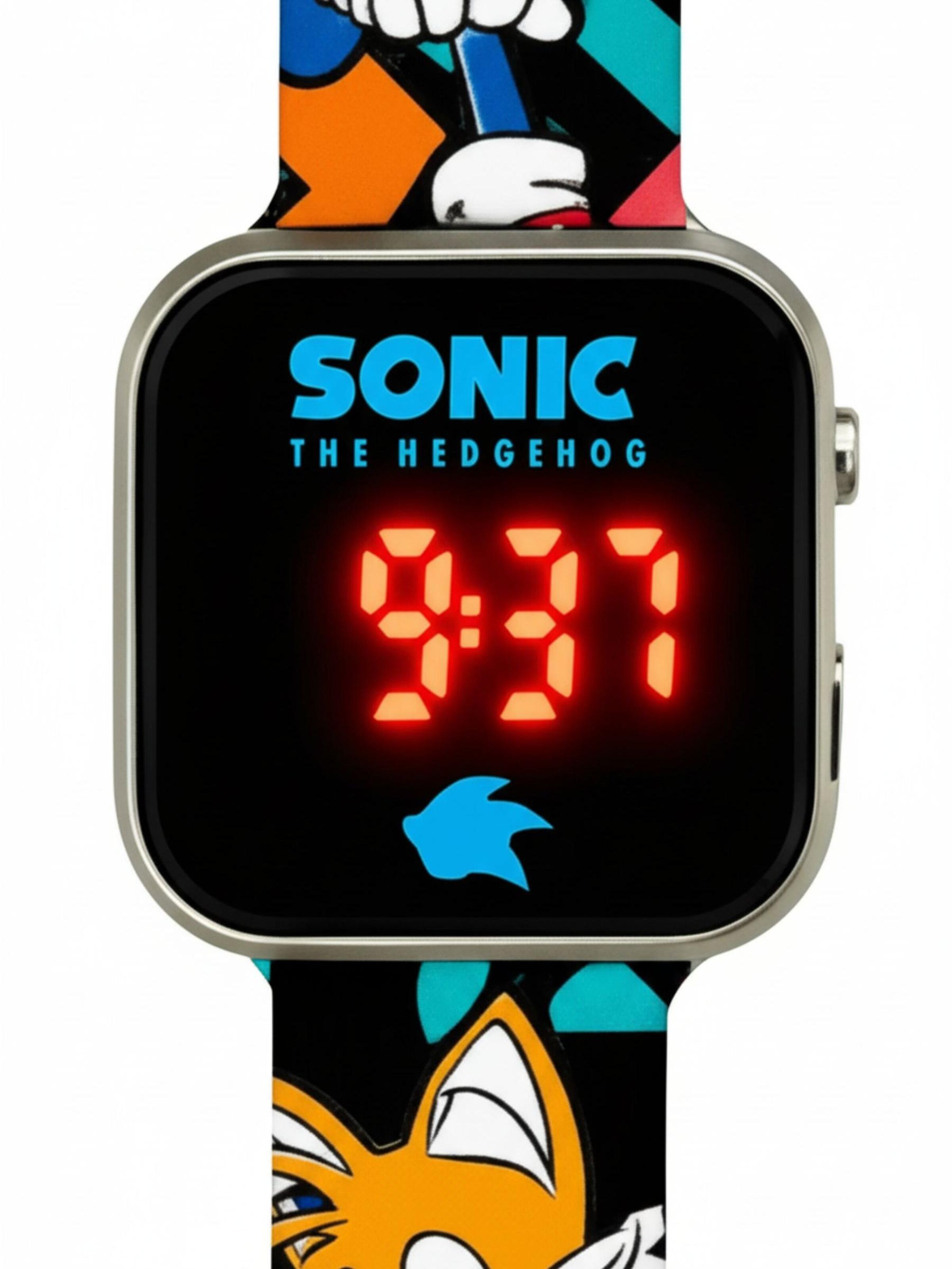 DISNEY Uhr 'Sonic LED-Uhr'‌ in Mischfarben