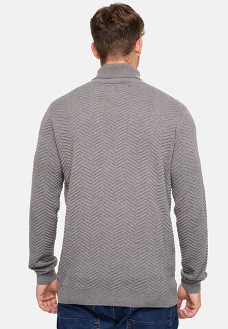 INDICODE JEANS Pullover 'Saini' in Grau