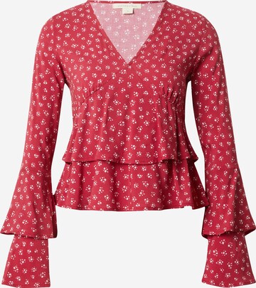 AÉROPOSTALE Blouse in Red: front