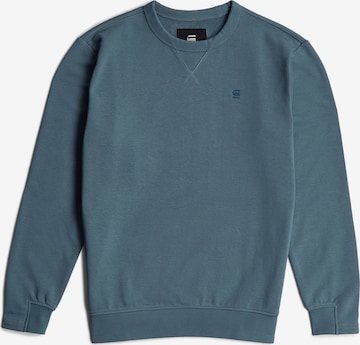 Sweat-shirt 'Nifous' G-STAR en bleu : devant