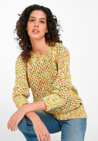 Pull-over include en mélange de couleurs : devant