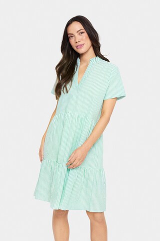 SAINT TROPEZ Dress 'Elmiko' in Green: front