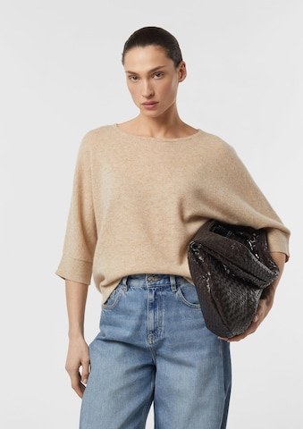 COMMA Trui in Bruin: voorkant