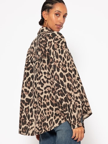 SASSYCLASSY Bluse in Braun