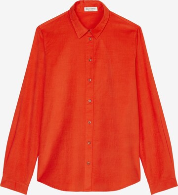 Camicia da donna di Marc O'Polo in arancione: frontale