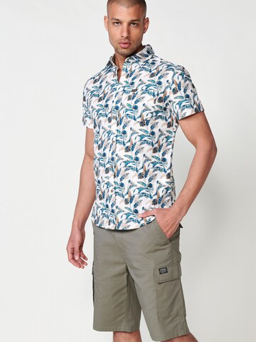 Coupe regular Chemise KOROSHI en vert