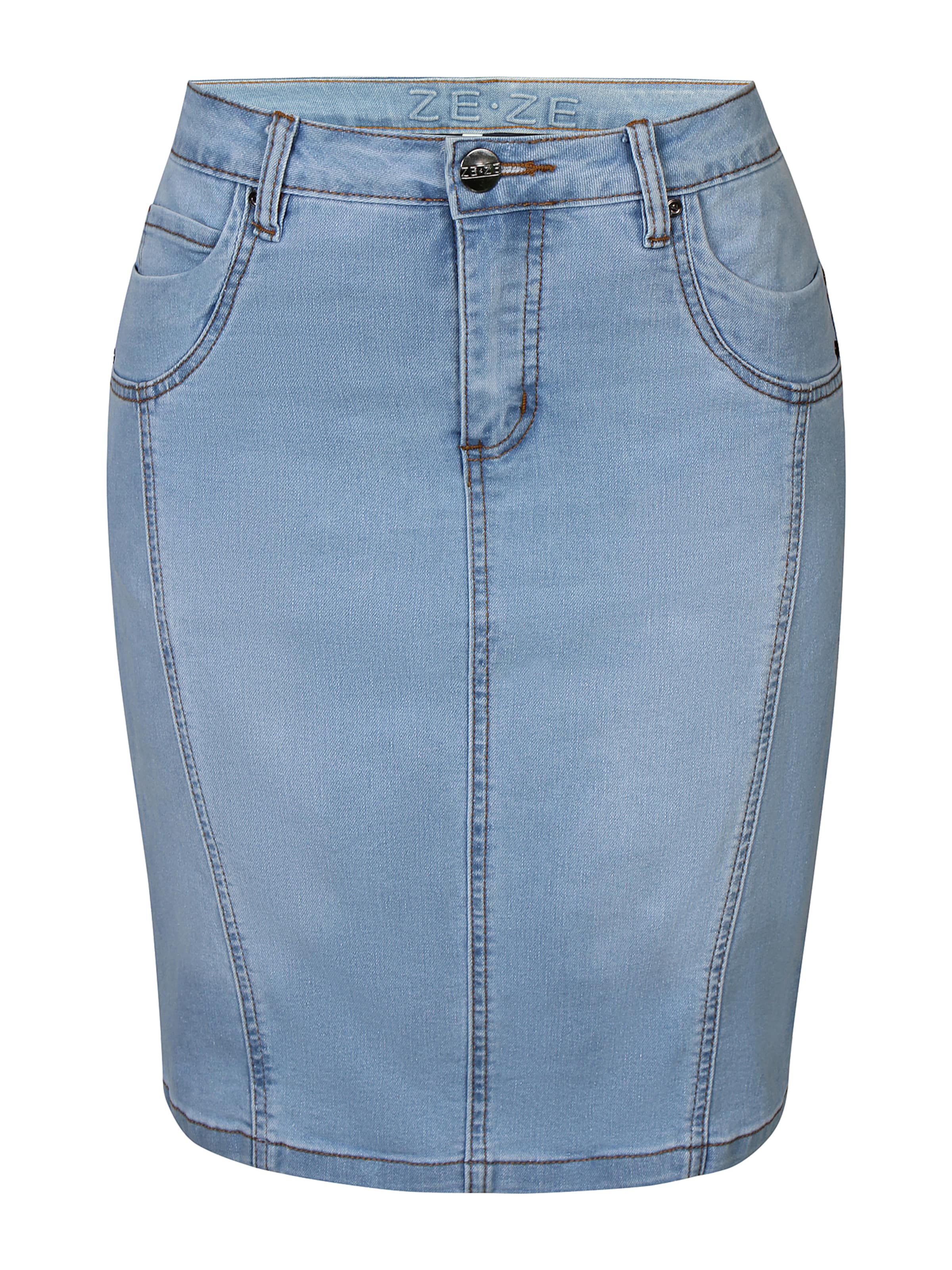 ze-ze Rok 'Lance 667' in Blauw: voorkant
