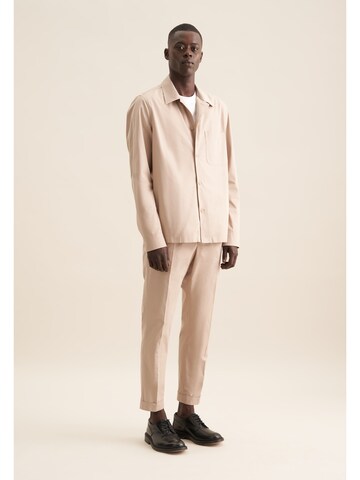 Coupe regular Chemise SEIDENSTICKER en beige