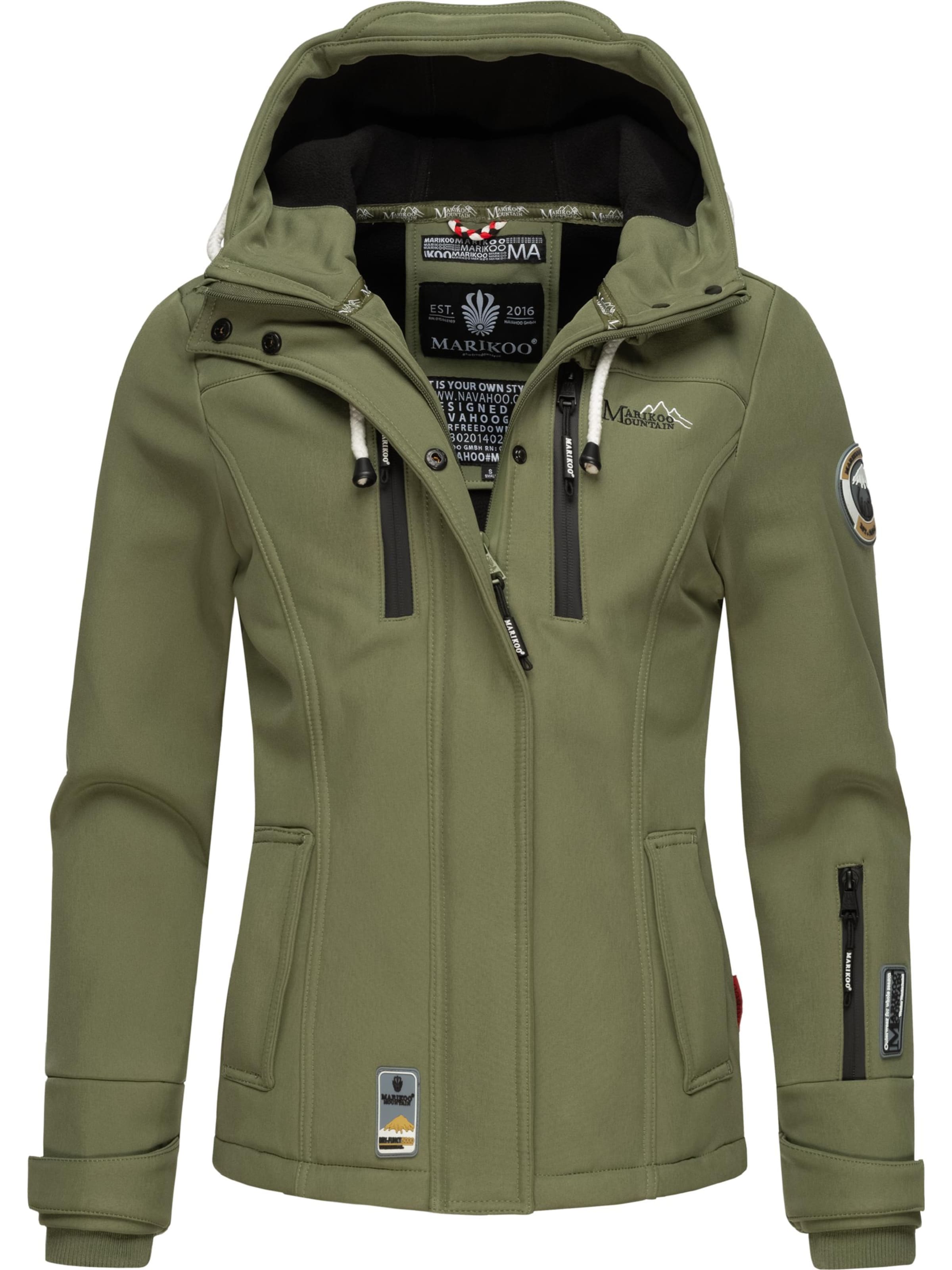 MARIKOO - Casaco funcionais 'Kleinezicke' em verde