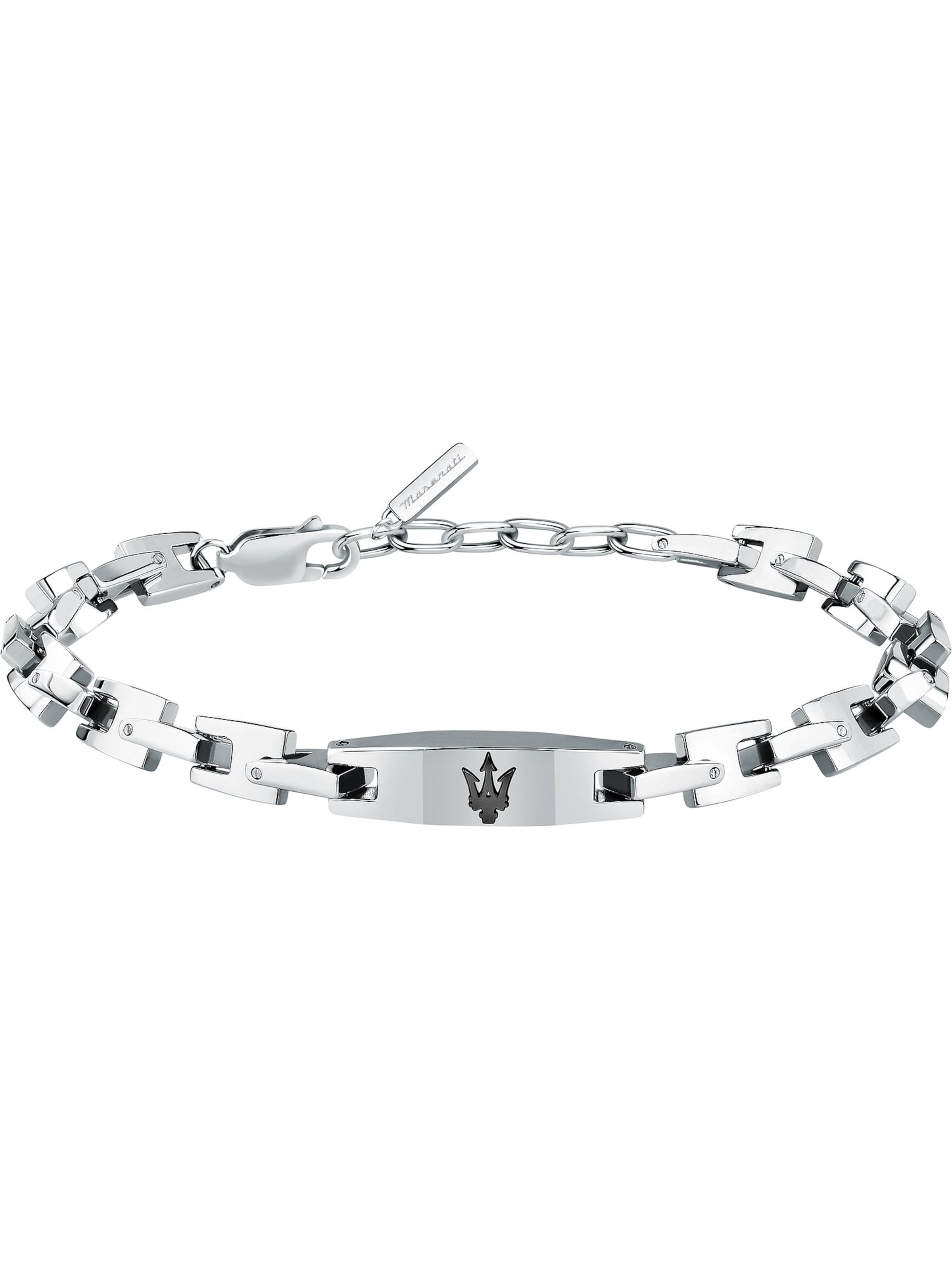 Maserati Bracelet in Silver: front