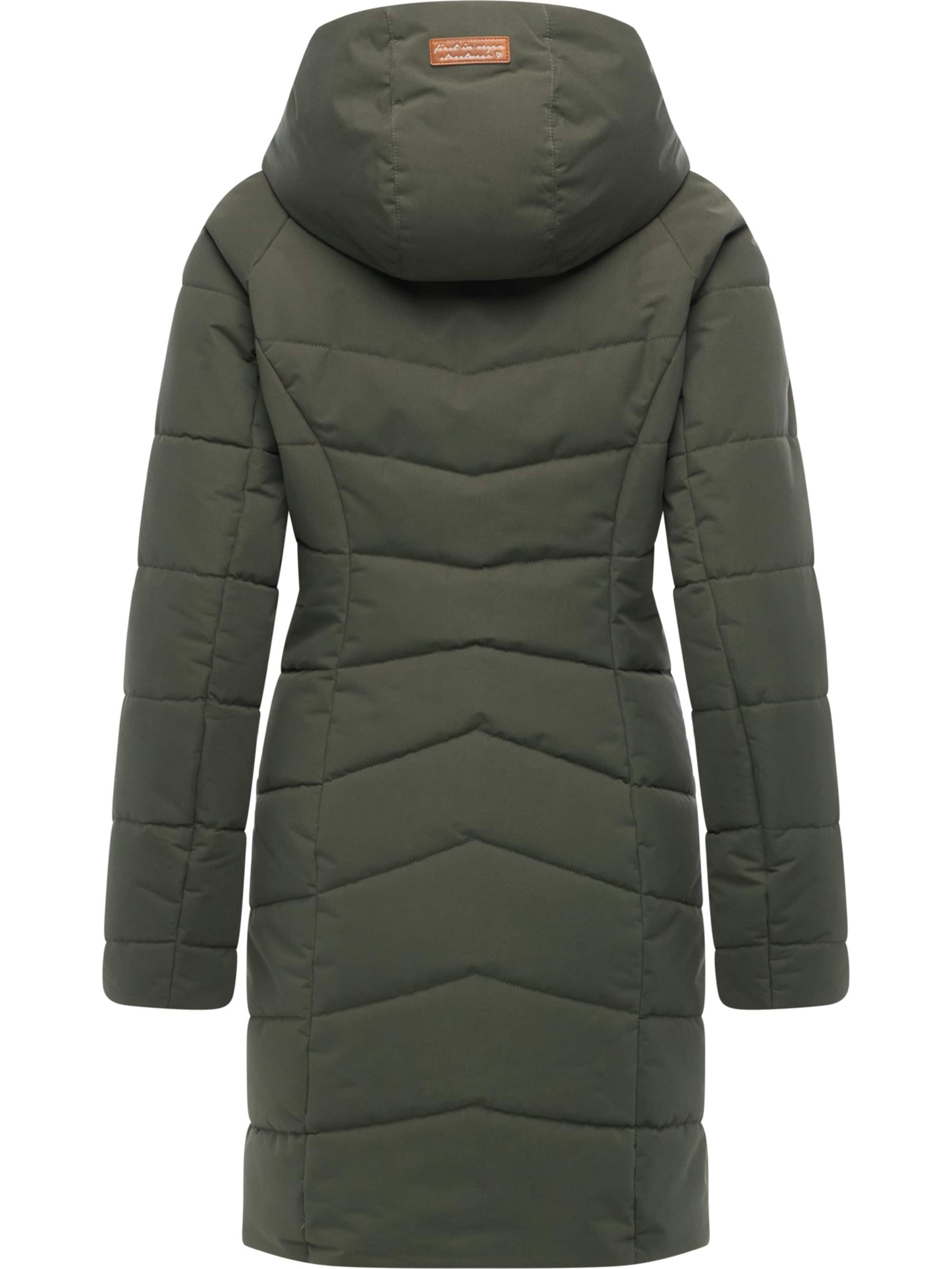 Ragwear Winter coat 'Noita Youmodo' in Green