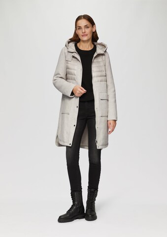 s.Oliver Between-Seasons Coat in Grey