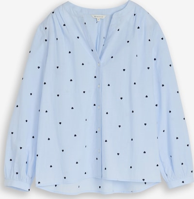 TOM TAILOR Bluza u svijetloplava / crna, Pregled proizvoda