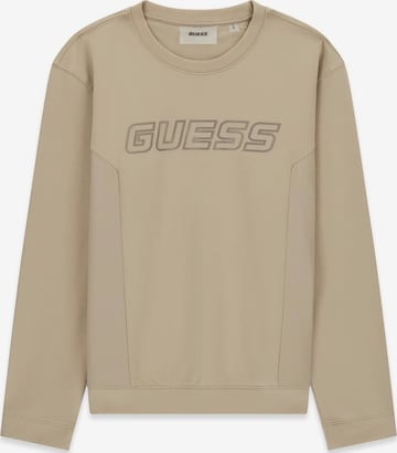 GUESS Sweatshirt in Beige: front