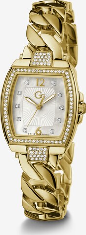 Gc Analoog horloge 'Gc Couture Tonneau' in Geel