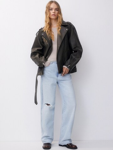 Pull&Bear Jacke in Schwarz