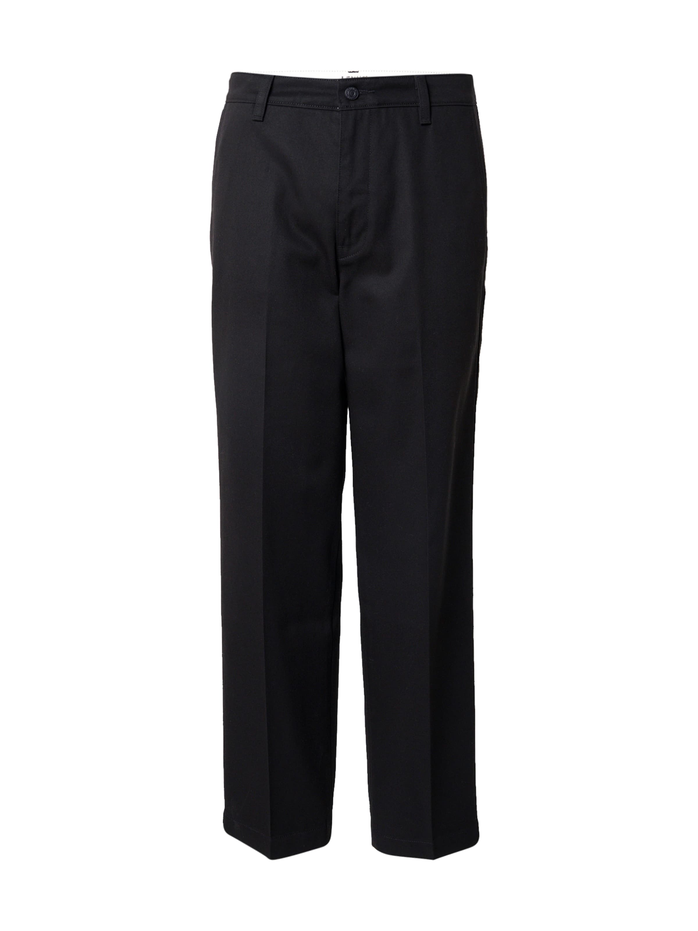 juoda LEVI'S ® Laisvas „Chino“ stiliaus kelnės 'XX Chino Loose Straight': priekis