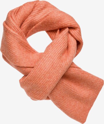 zero Scarf in Orange: front