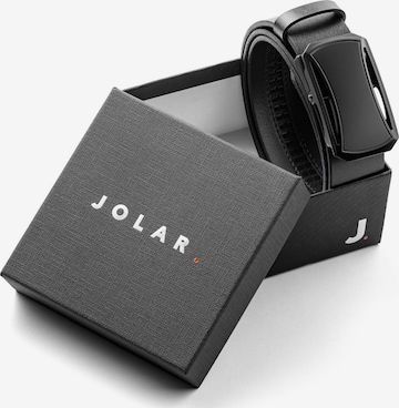 Cintura 'MODERN' di jolar in nero: frontale