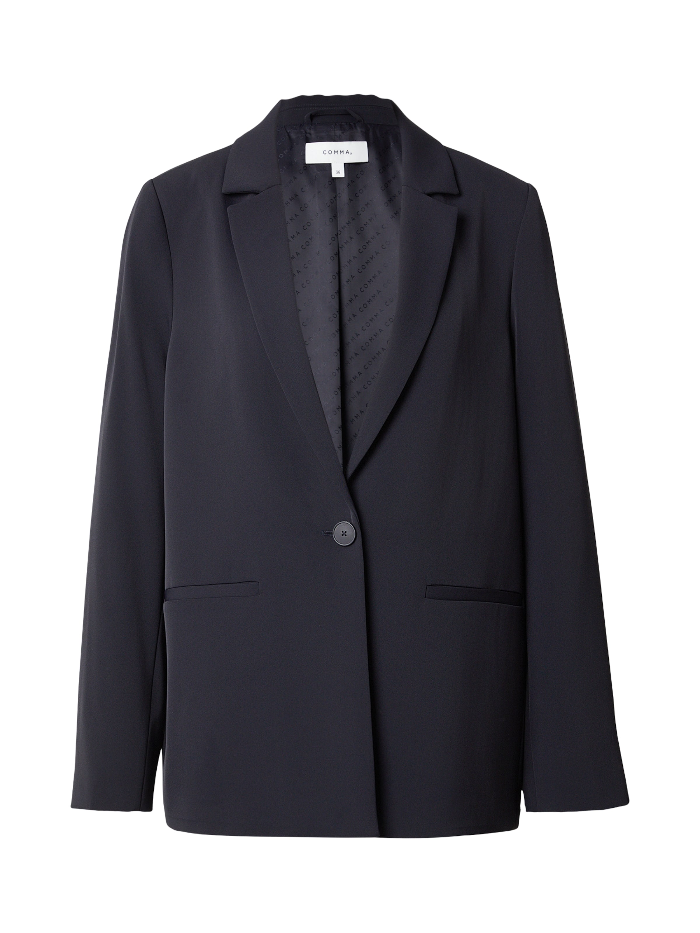 Blazer COMMA en bleu : devant