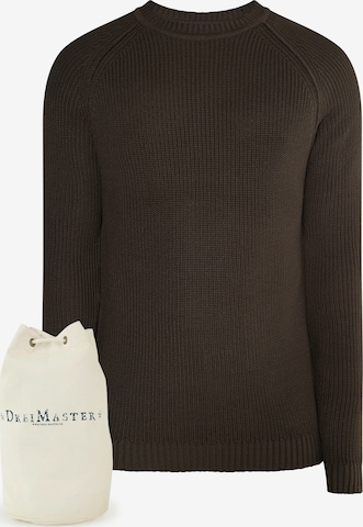 DreiMaster Vintage Sweater in Green: front