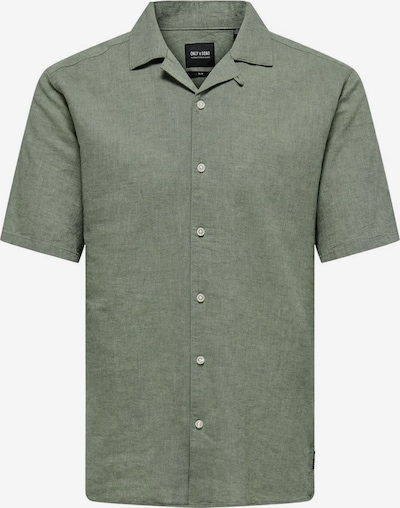 Only & Sons Overhemd 'Caiden' in de kleur Groen, Productweergave