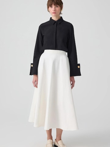 Body 'Wide Cuff Shirt Body' Touché Privé en noir