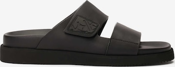 Mule Kazar en noir : devant