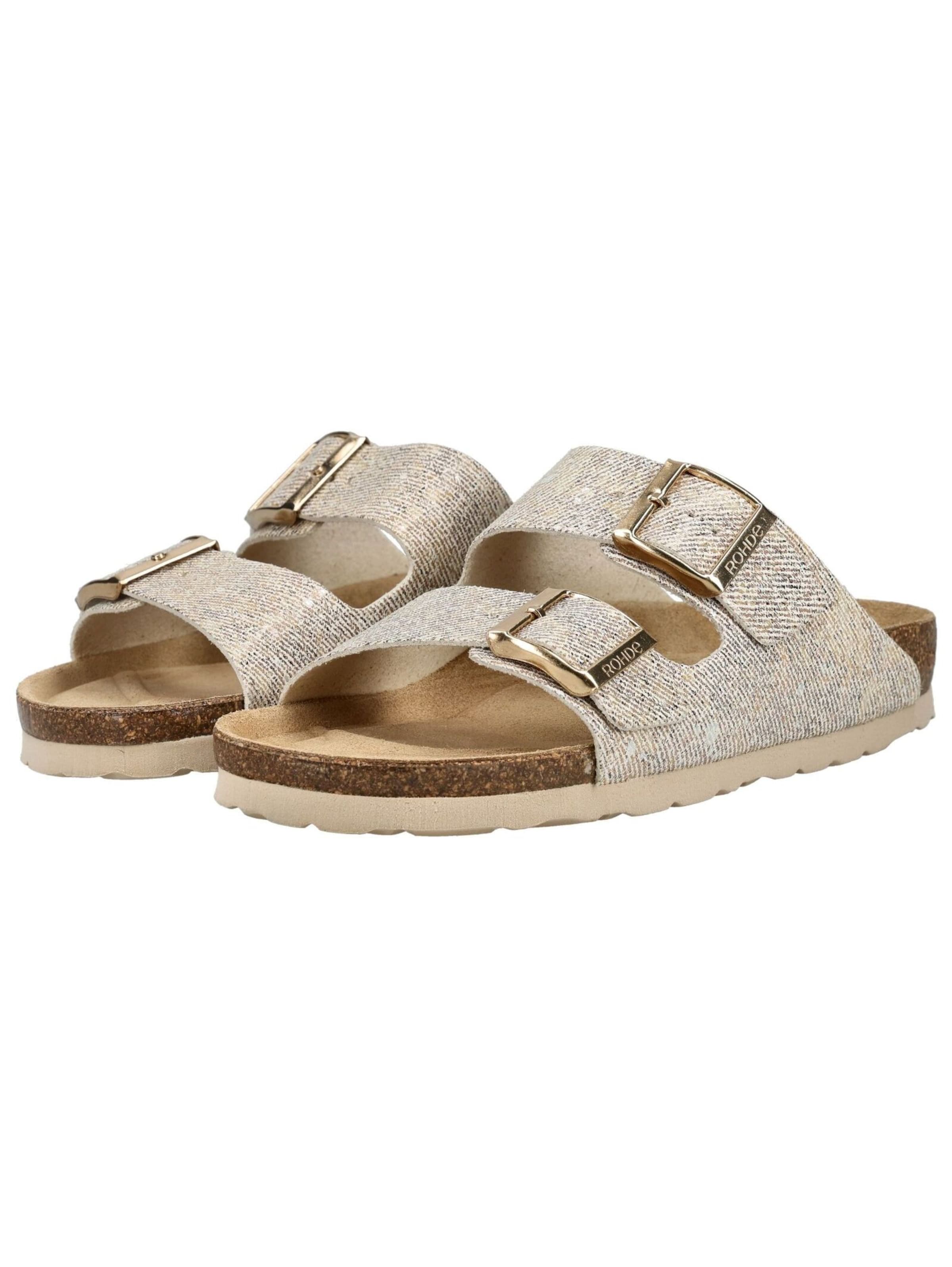 ROHDE Muiltjes in Beige