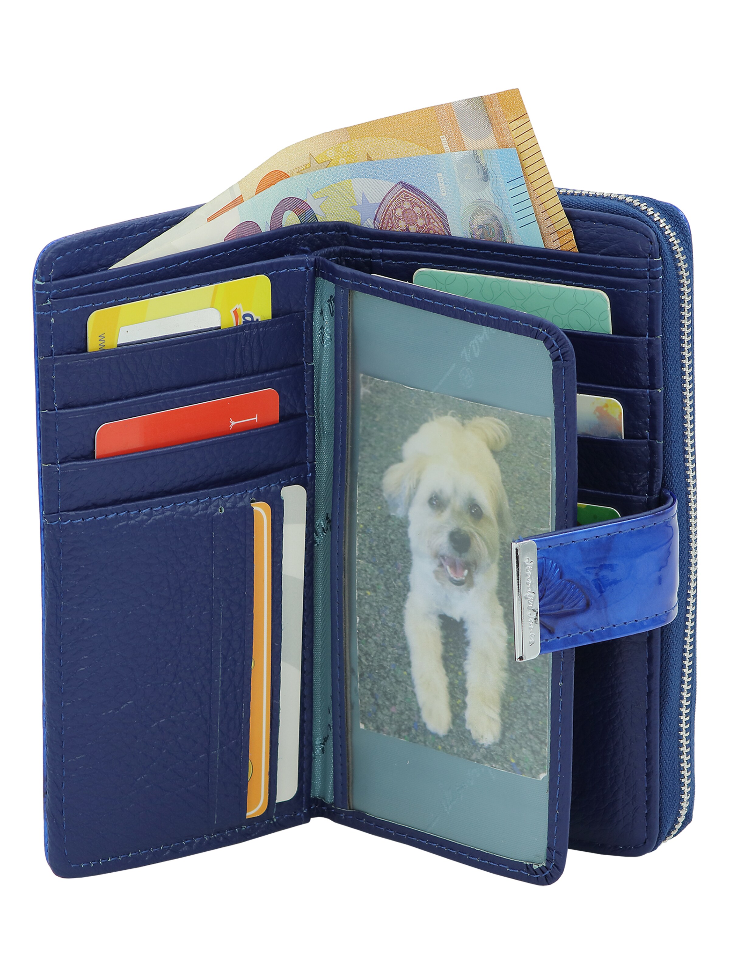 Jennifer Jones Wallet in Blue