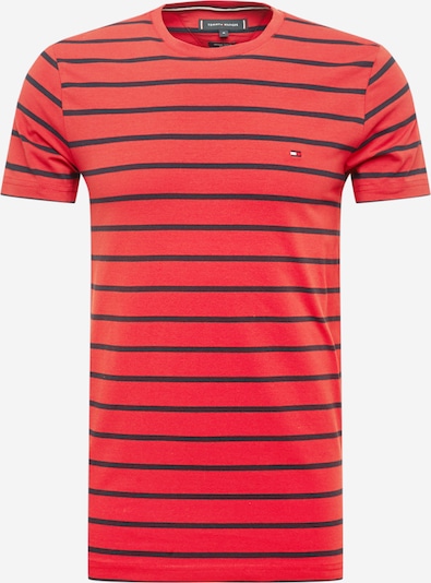 TOMMY HILFIGER Shirt in rot / schwarz, Produktansicht