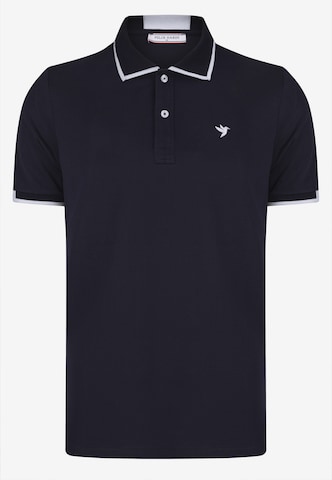 Felix Hardy Polo Shirt Kurz Arm in Blau: Vorderseite