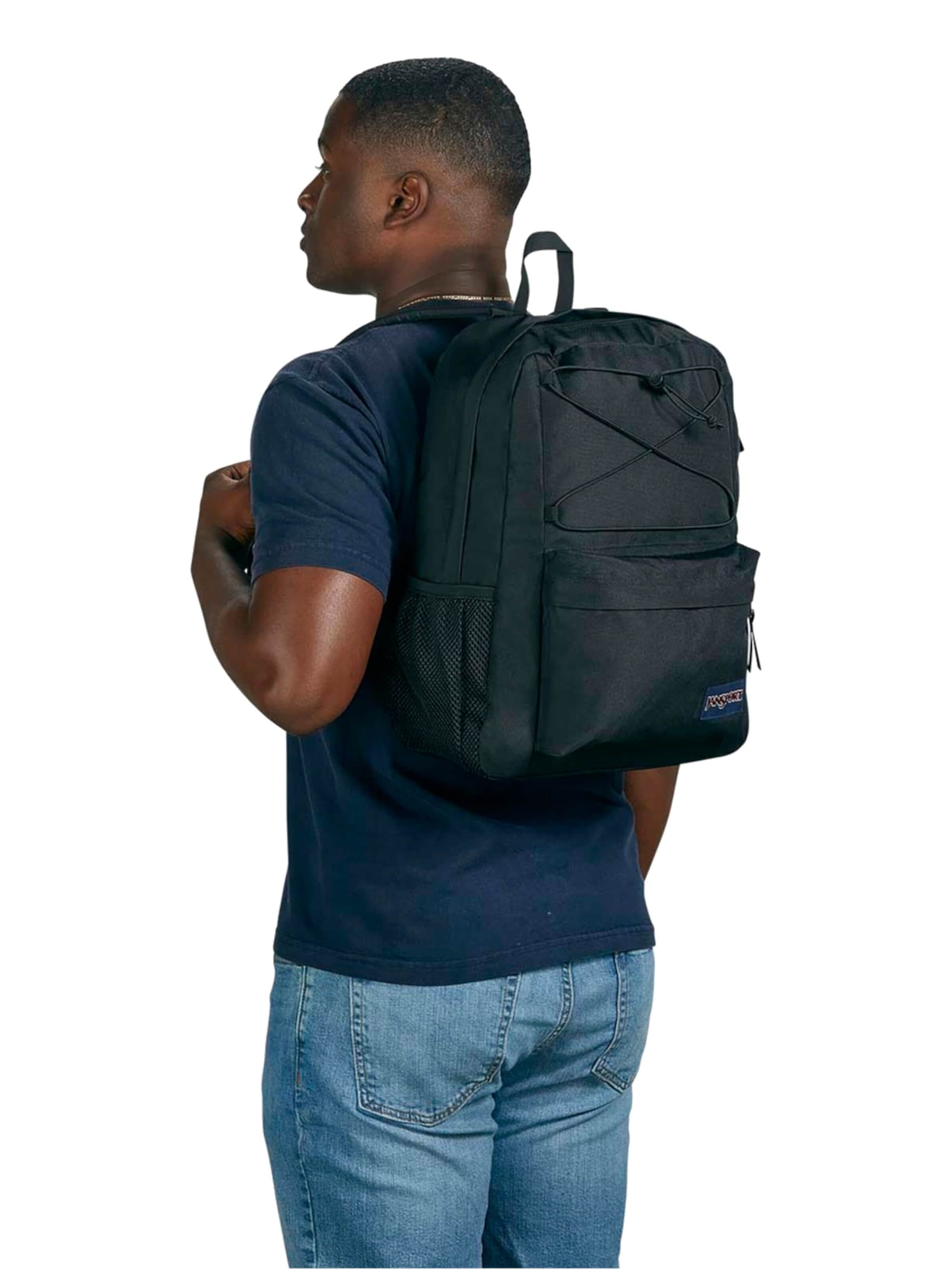 JANSPORT Backpack 'JanSport Flex' in Black: front