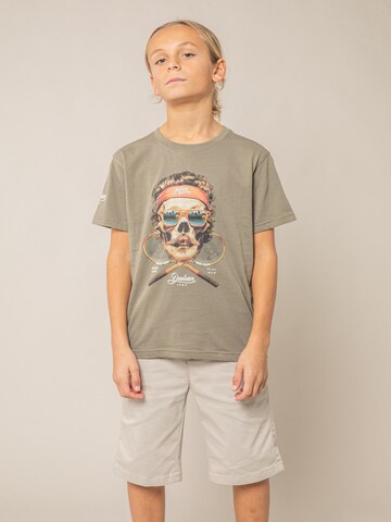 T-Shirt 'Tennis' Deeluxe en vert : devant