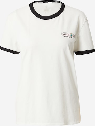 Volcom T-shirt i vit: framsida