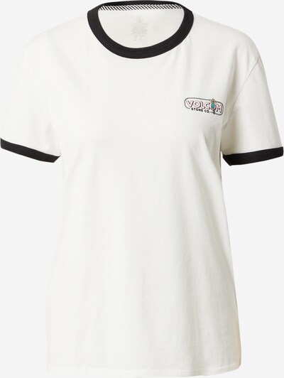 Volcom T-shirt i svart / vit, Produktvy