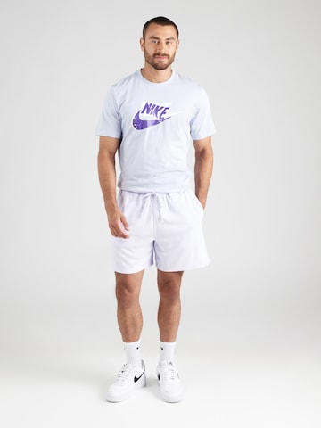 Nike Sportswear Regular Панталон 'CLUB FLOW' в лилав