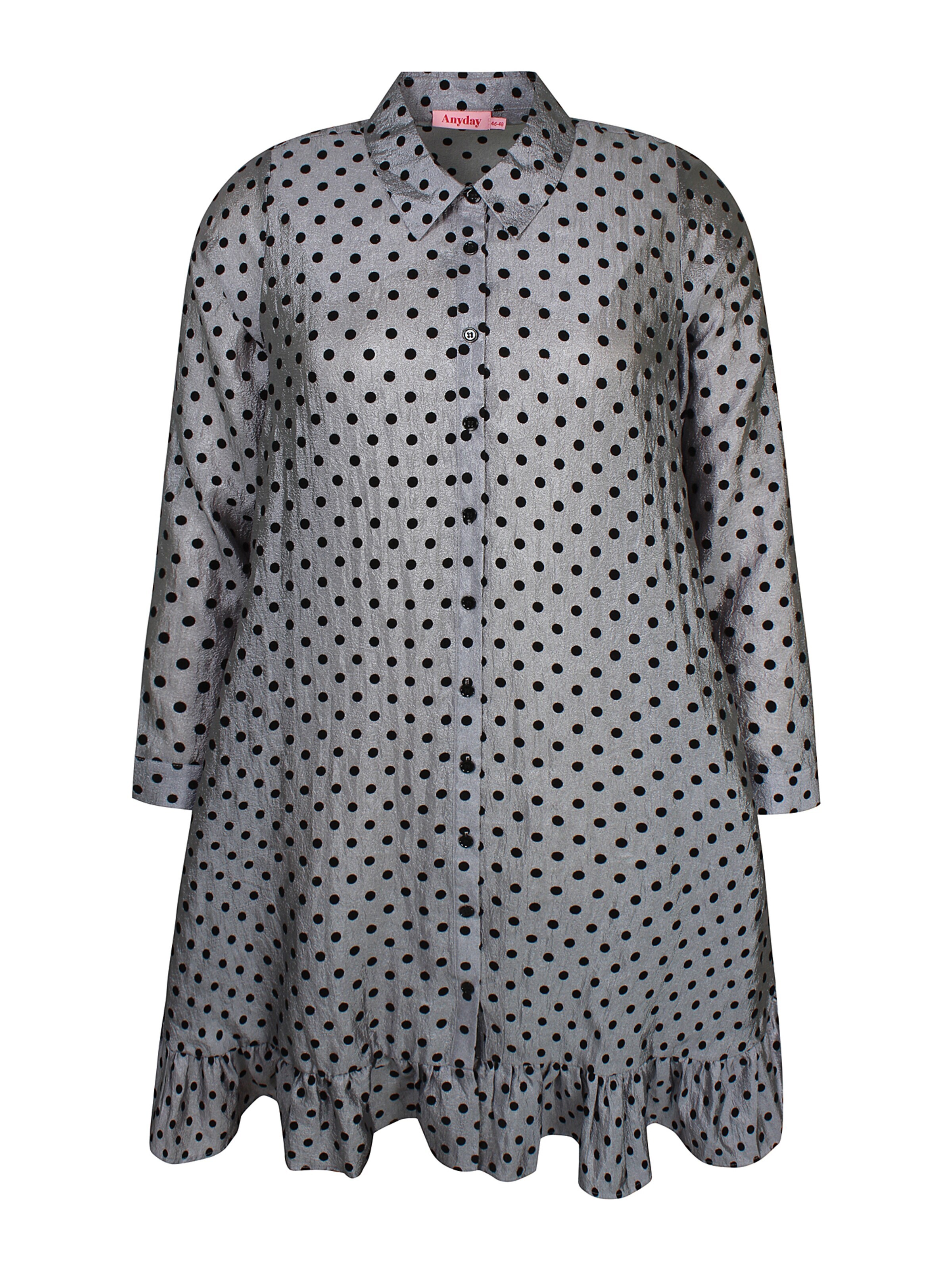 Anyday Dress in Silver: front