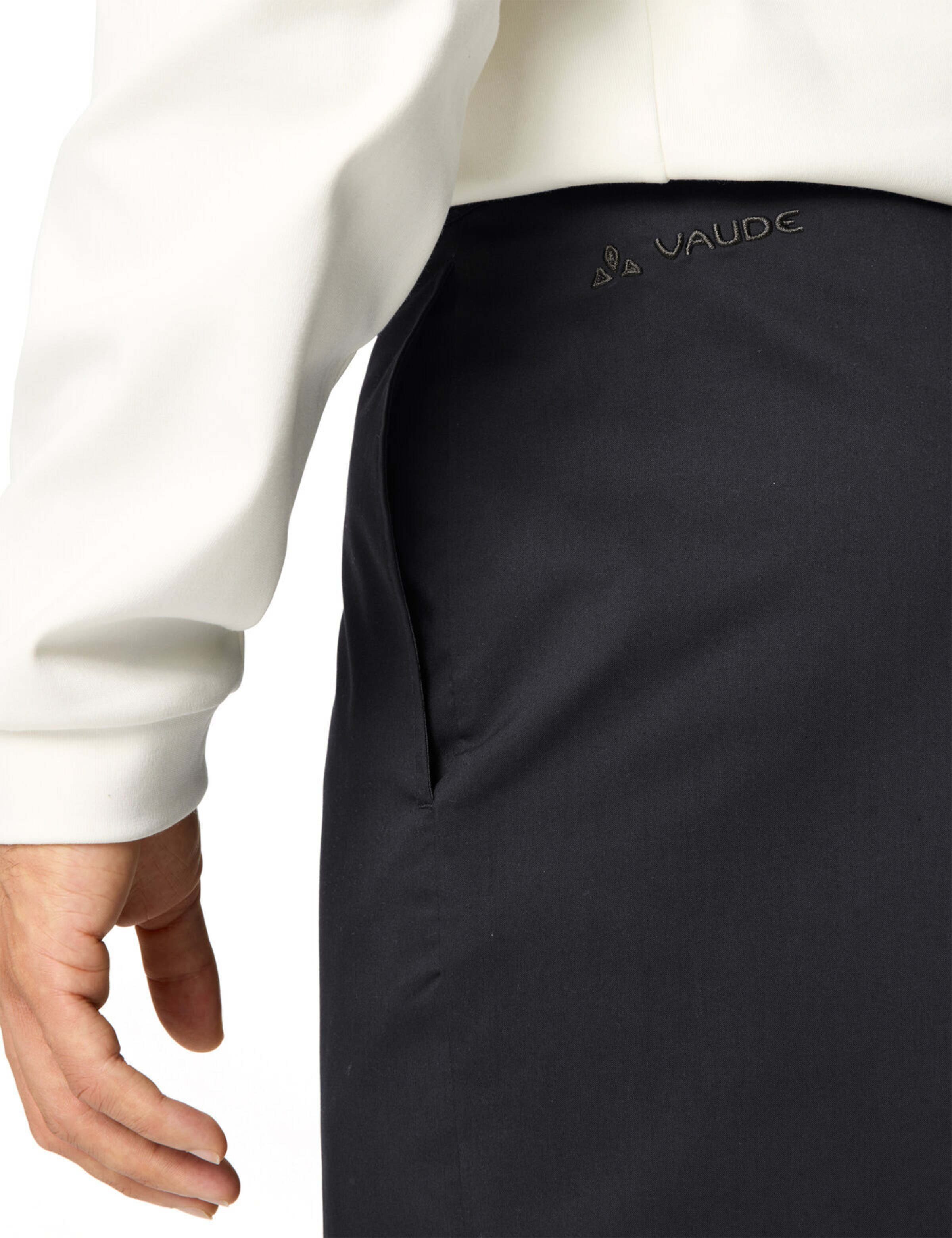 VAUDE Loosefit Outdoorbroek 'Najun' in Zwart