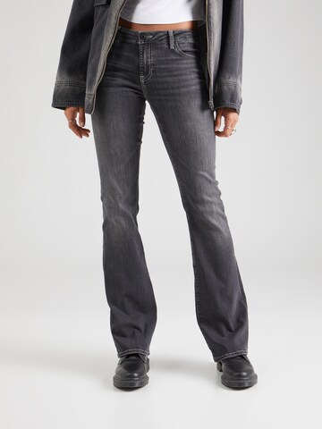 AG Jeans Flared Jeans in Grey: front
