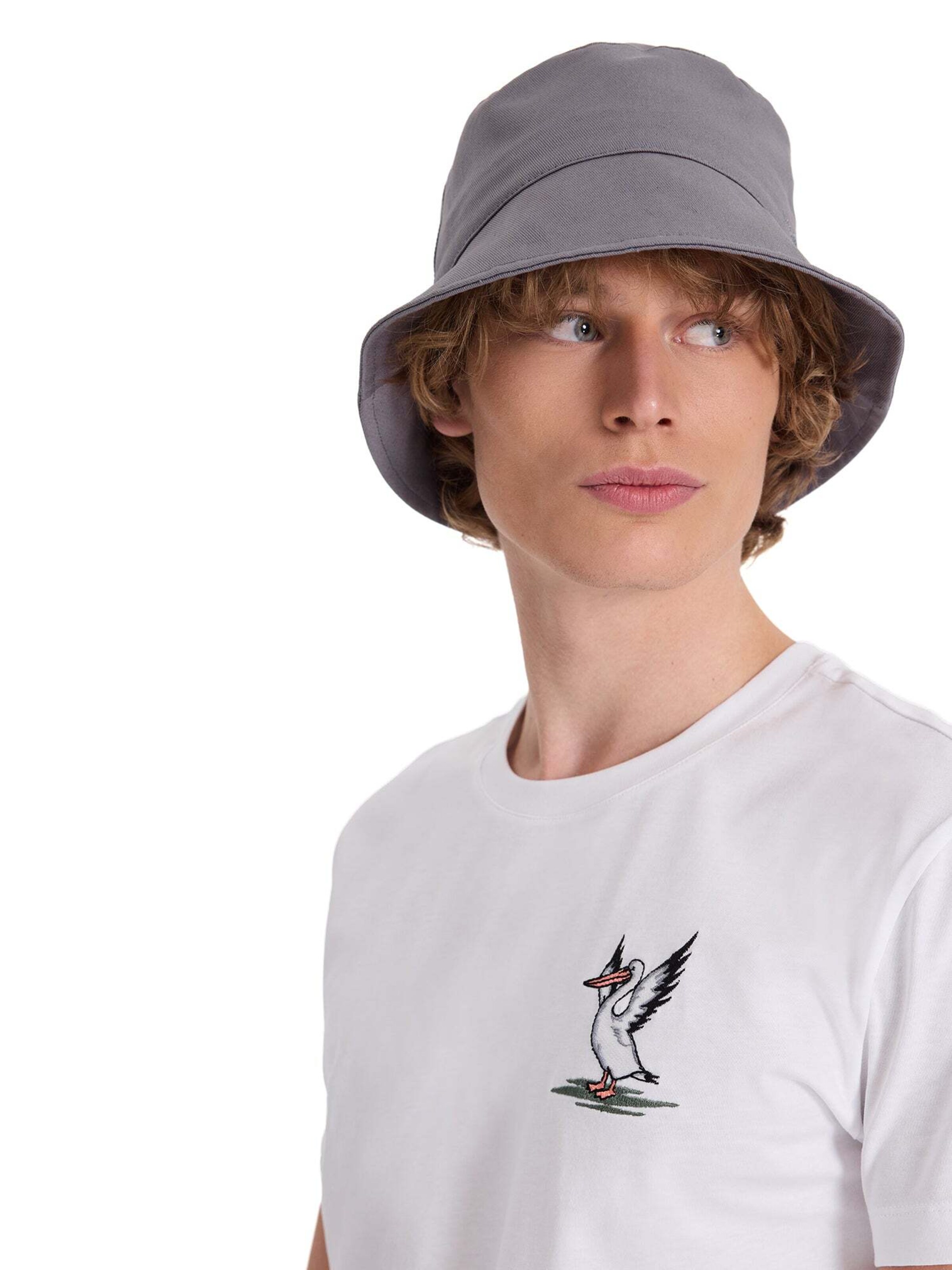 WESTMARK LONDON Hoed ' BOBBY' in Grijs: voorkant